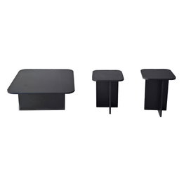 Hanah Home Juego de mesa de centro Blues - Black